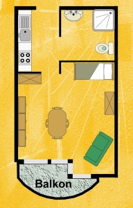 Grafik-1-zimmer-192x300 93 Prozent der Senioren wohnen in ihrem Privathaushalt – aber nur knapp die Hälfte will das auch