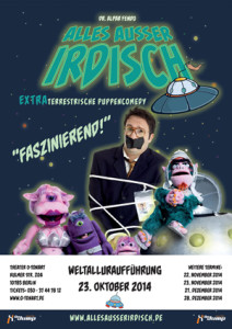 AllesAusserIrdischklein-212x300 Puppen-Comedy von einem anderen Stern: Dr. Alpar Fendo präsentiert sein neues Programm „ALLES AUSSER IRDISCH“