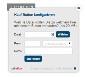 kaufbutton-minipay Laufkundschaft im Internet gewinnen mit miniPay