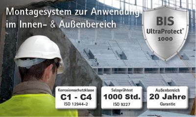 BIS_UltraProtect_banner_newsitem_DE-NEU Hoch korrosionsbeständiges Montagesystem