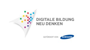 DBND_Logo_gefördert_von_Samsung-KLEIN1-300x168 Initiative DIGITALE BILDUNG NEU DENKEN auf dem 2. Nationalen MINT-Lehrerkongress 2014 