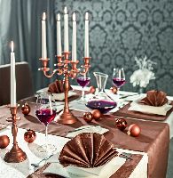 Tischdeko-KiK Festliche Eleganz zur Weihnachtszeit 