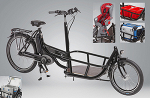 Carrier-Optionen_200mb-300x196 Technische Innovation par excellence: Lastentransport-Zweirad CARRIER mit Bosch-Mittelmotor