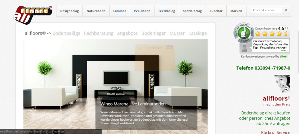 Neuer allfloors® Shop für Bodenbelag - Das Original rüstet auf screenshot.17-1024x461 Neuer allfloors® Shop für Bodenbelag - Das Original rüstet auf