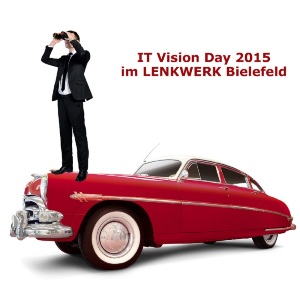 MannAufOldtimerEinladungPresse2-300x300 Wie die Idee zum IT Vision Day 2015 entstand