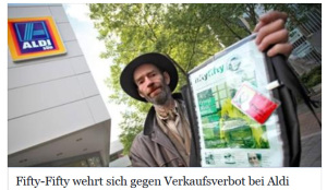 aldi-verkaufsverbot2-300x174 Gar nicht nett: Aldi vertreibt obdachlose Zeitungsverkäufer