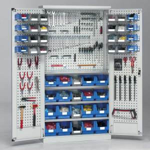 FAA1303S108-300x300 Die FAMI Materialschränke Serie PERFOM: Viel Stauraum für Kleinteile und für voluminöse Artikel