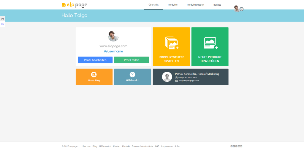 Launch: Mit elopage verkauft ab jetzt jeder digitale Produkte online selbstständig und ohne Vorkenntnisse elopage_dashboard-1024x510 Launch: Mit elopage verkauft ab jetzt jeder digitale Produkte online selbstständig und ohne Vorkenntnisse