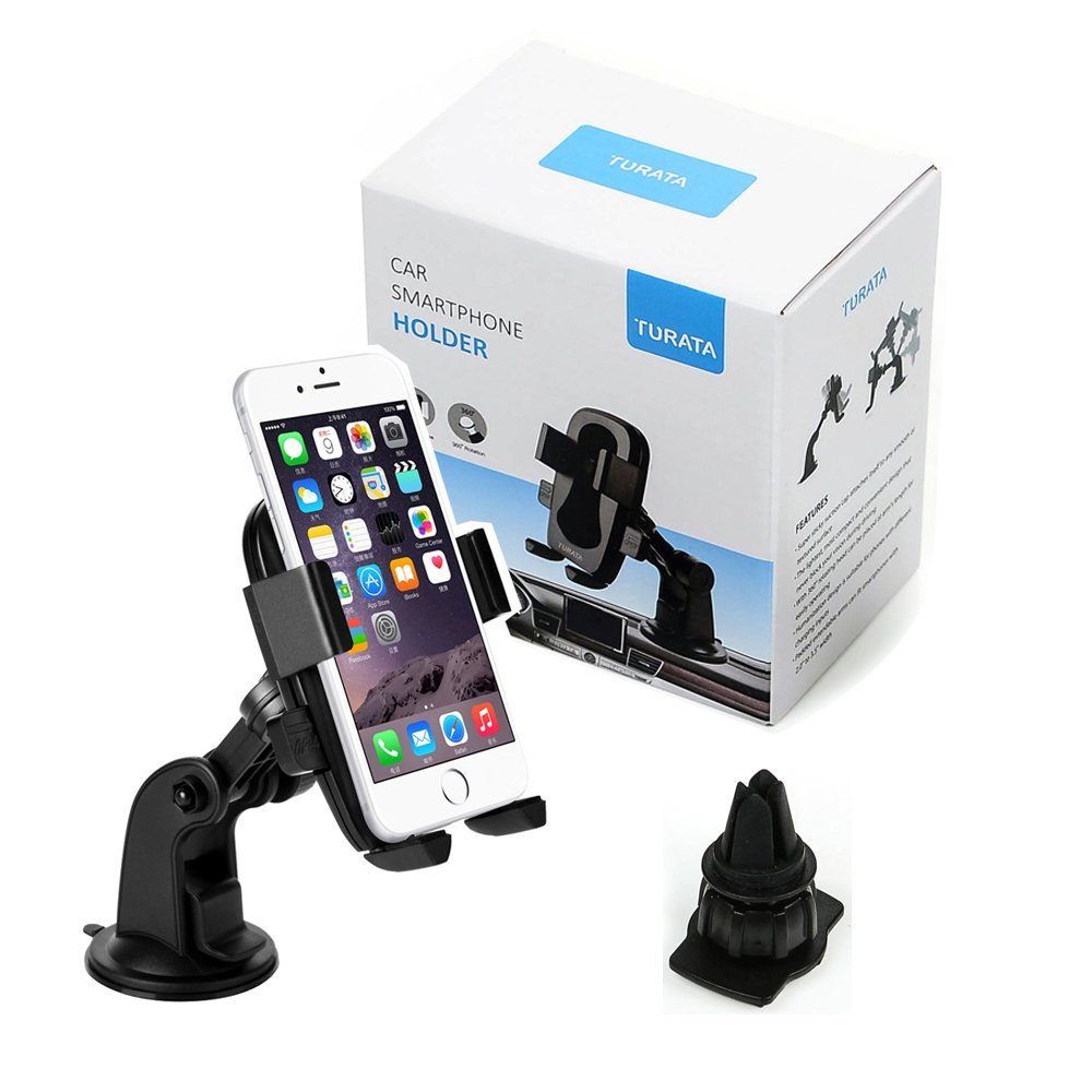 61cyxAxzkaL._SL1000_ TURATA 2 in 1 Set KFZ-Handyhalterung für 3,99€