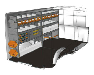 Fahrzeugeinrichtung_fur_Elektrische_Industrieanlagen_1-300x240 Ein VW T5 wird zum Werkstattwagen für einen auf elektrische Industrieanlagen spezialisierten Techniker geplant
