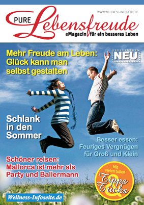 Kostenloses eMagazin – Pure Lebensfreude für ein besseres Leben Lebensfreude-eMAG Kostenloses eMagazin – Pure Lebensfreude für ein besseres Leben