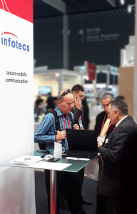 Infotecs showcases secure communication from any device at Mobile World Congress. Provides Enterprise Mobility and enablement for Digital Enterprise, IoT, Industry 4.0. MWC2016-Josef-Waclaw-im-Gespraech-mit-Kunden-192x300 Infotecs showcases secure communication from any device at Mobile World Congress. Provides Enterprise Mobility and enablement for Digital Enterprise, IoT, Industry 4.0.