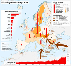 Karte_Flüchtlingskrise_in_Europa_2015-LQ-300x279 Kolumne: Flüchtlinge lieben Deutschland - gute Konjunktur lockt an