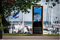 Bentomax_Display_klein Touristische Informationen rund um die Uhr zugänglich