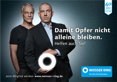 Sieben Tatort-Kommissare unterstützen den WEISSEN RING Onlineportale Sieben Tatort-Kommissare unterstützen den WEISSEN RING