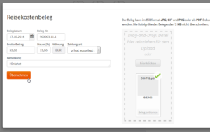 DRO-Screenshot-Beleg-Upload-300x189 Geschäftsreisen abrechnen - wo sie entstehen