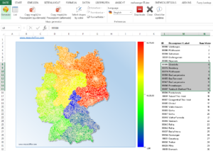 excel-fünfstellige-PLZ-Karte-Deutschland-300x213 Excel Deutschlandkarte