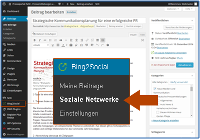 inar-blog2social-einstell1 Bringen Sie Ihre Pressemitteilung in die Social Media