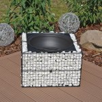 Feuerschale2-150x150 Gabionen-Trend im Garten weiter ungebrochen - Ein Klassiker neu erfunden: Gabionen-Feuerschale mit Grill verbindet Design und Funktionalität