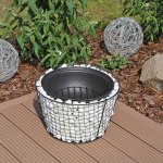 Feuerschale6-150x150 Gabionen-Trend im Garten weiter ungebrochen - Ein Klassiker neu erfunden: Gabionen-Feuerschale mit Grill verbindet Design und Funktionalität