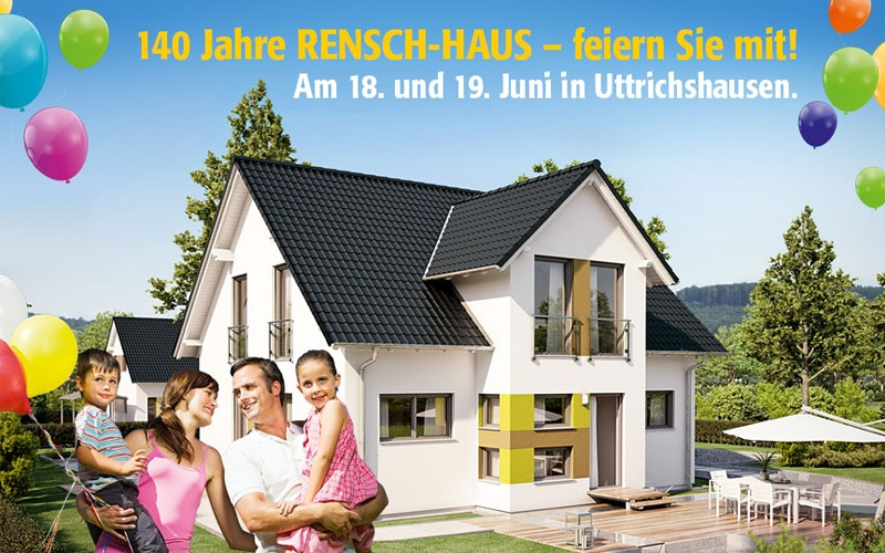 RENSCH-HAUS 140 Jahre, feiern Sie mit!