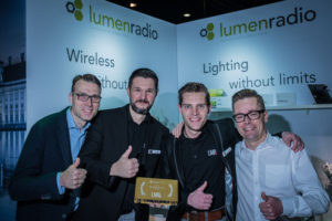 LumenRadio-Awardweb-300x200 LMP erhält LumenRadio „Distributor of the Year Award“