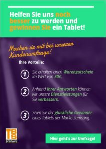 TBS-Umfrage-213x300 Umfrage über den Einsatz von Bürodruckern – Samsung-Tablet zu gewinnen