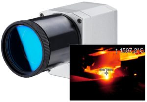 optris-pi-05m-with-metal-application-300x209 Infrarotkamera für die Metallindustrie bis 2000 °C