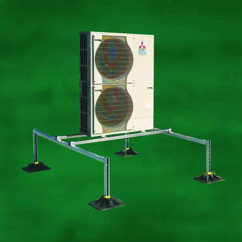 BIS-Yeti®-335-Rahmenkonstruktion-1024x1024 Klimageräte in zehn Minuten aufgeständert