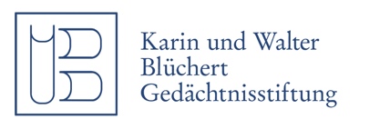 Karin-und-Walter-Blüchert-Gedächtnisstiftung_Logo Über drei Generationen der Familie Blüchert:  direkte und unmittelbare Unterstützung für Menschen in Not.
