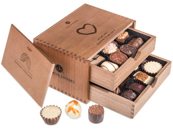 Chocolaterie-Liebe Süße Valentinstags-Geschenke aus Schokolade