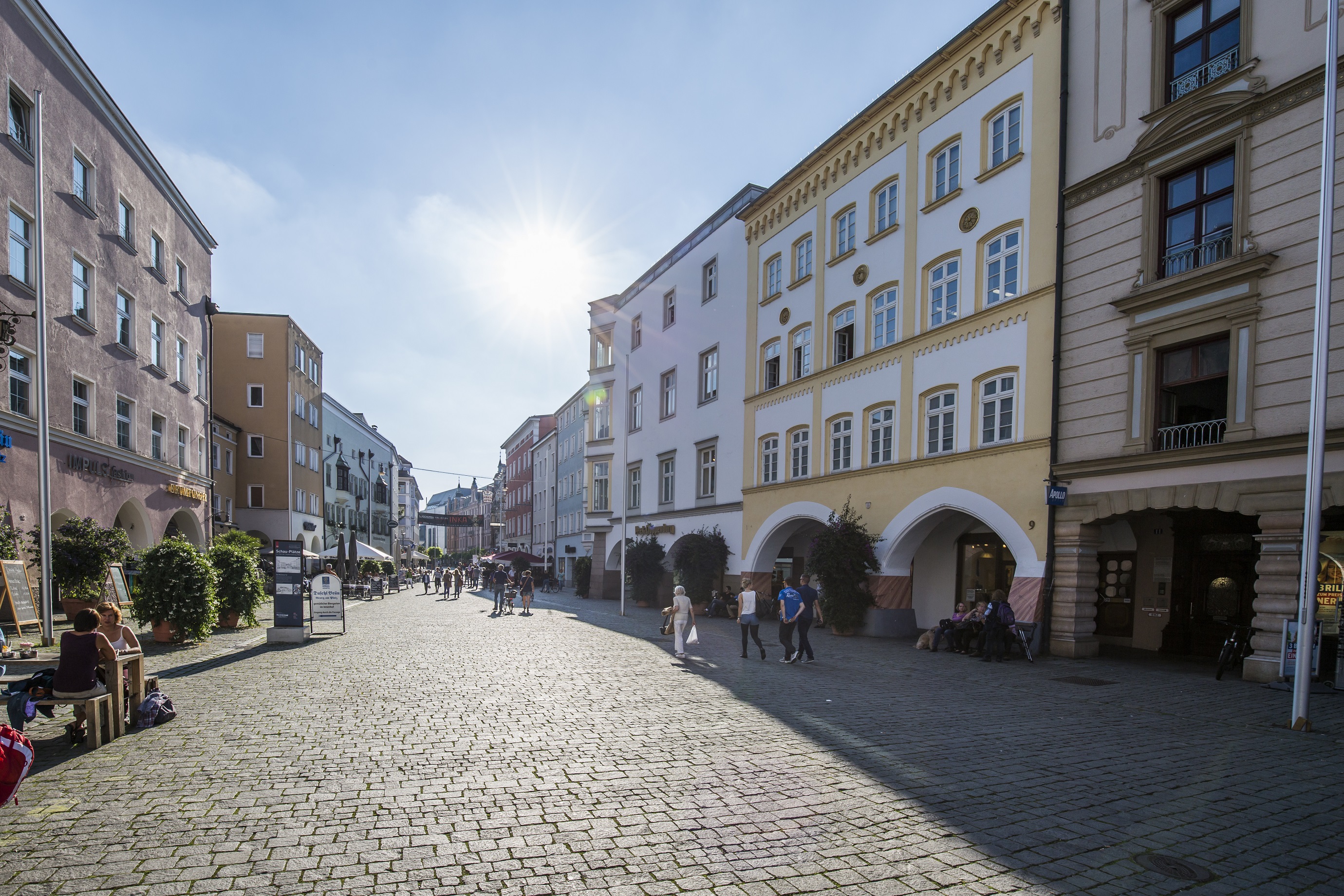 Max-Josef-Platz in Rosenheim © Chiemsee-Alpenland Tourismus