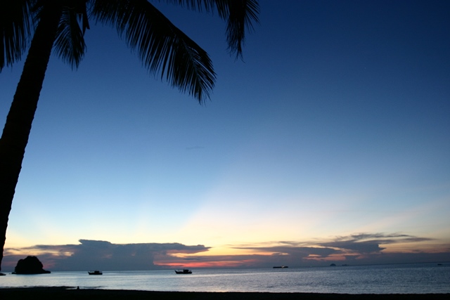 TIOMAN-SUNSET-1-klein Inselparadies Malaysia: Sonne, Strand und Natur pur