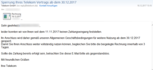 Telekom-virus-300x137 Trojan malicious confidence / Agent.CSFB Virus wird mit gefälschten Telekom Mails versendet