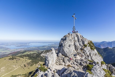 Gipfelkreuz auf der Kampenwand - ©Chiemsee-Alpenland Tourismus