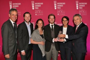 Preisverleihung_Bayerischer_Gruenderpreis_2018_1000px-300x200 TimeRide gewinnt den renommierten Bayerischen Gründerpreis