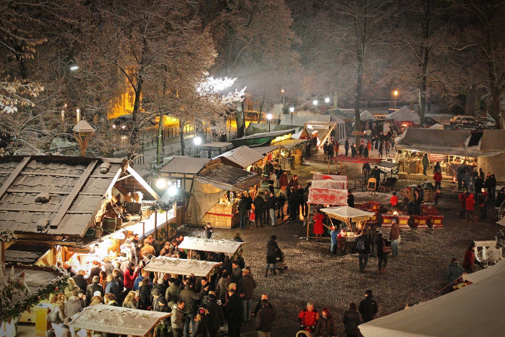 Mittelalterlicher_Weihnachtsmarkt_1 Weihnachtsstadt Karlsruhe:  Vom Mittelalter bis hin zum badischen „Conscious Lifestyle“ – die Vielfalt der Karlsruher Weihnachtsmärkte