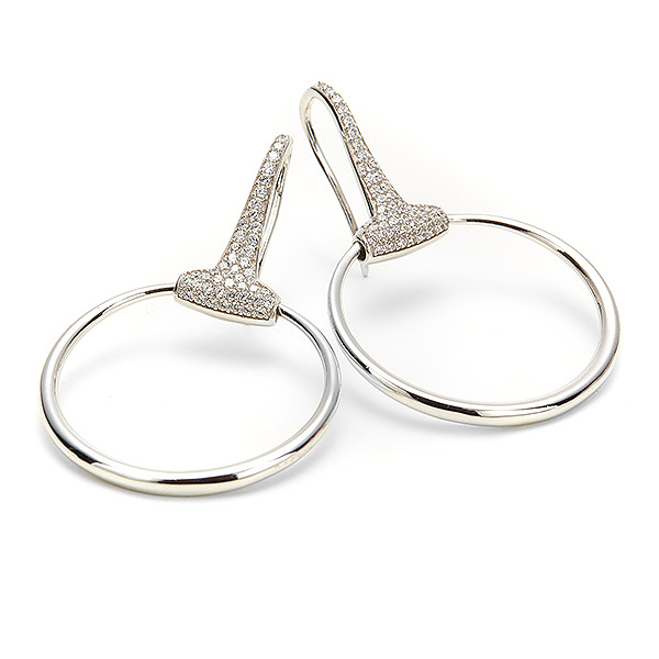 Bling Bling Ohrringe in Sterling Silber JICKIE in der UK Vanity Fair