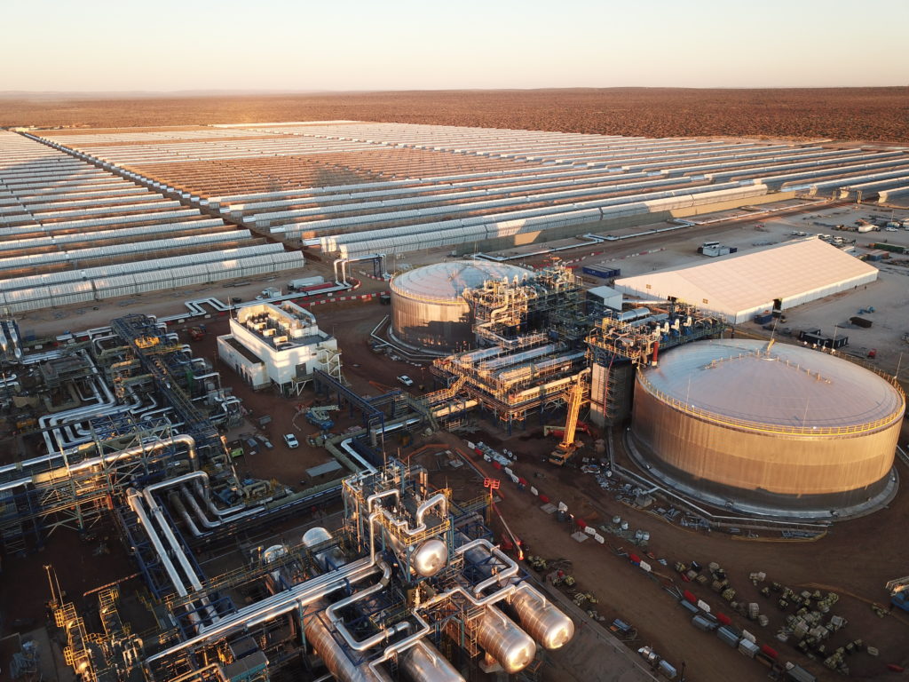 KSP-at-Sunset-1024x768 Steam is blowing at Kathu Solar Park in South Africa