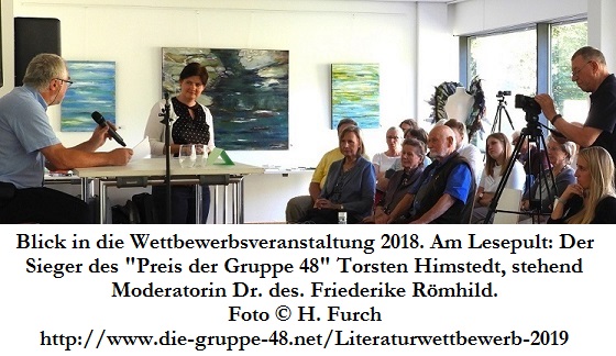 Ausschreibung des Literaturwettbewerbs 2019 der Gruppe 48 e.V. 1-Bild Ausschreibung des Literaturwettbewerbs 2019 der Gruppe 48 e.V.