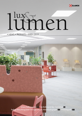 Neuer Glamox Hauptkatalog lux&lumen 2019 jetzt verfügbar Cover_Katalog_luxlumen2019 Neuer Glamox Hauptkatalog lux&lumen 2019 jetzt verfügbar