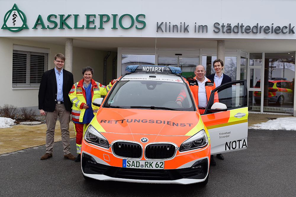 Thomas Diegel, Dr. Veronika Kellner, Stephan Habich und Felix Rauschek (Foto: Bernhard Krebs)