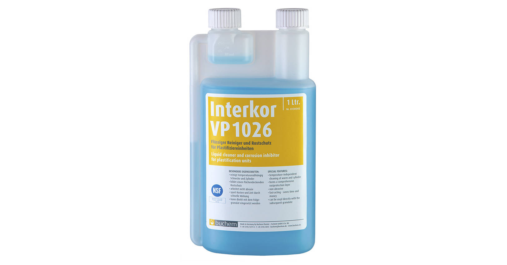 interkor vp1026 reinigungsadditiv korrosionsschutz ohne reinigungsgranulat kunststoffspritzguss