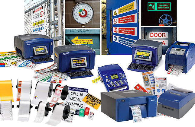 Farbdrucker und Plotter für die Arbeitssicherheit + Lean/5S brady-schilderdrucker02 Farbdrucker und Plotter für die Arbeitssicherheit + Lean/5S