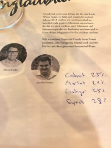 Foto3_Cuvetierung_1MB-225x300 Mercure Mundschenke und Weingut Sonnenhof kreierten neue Rotwein Cuvée „Edition M9“