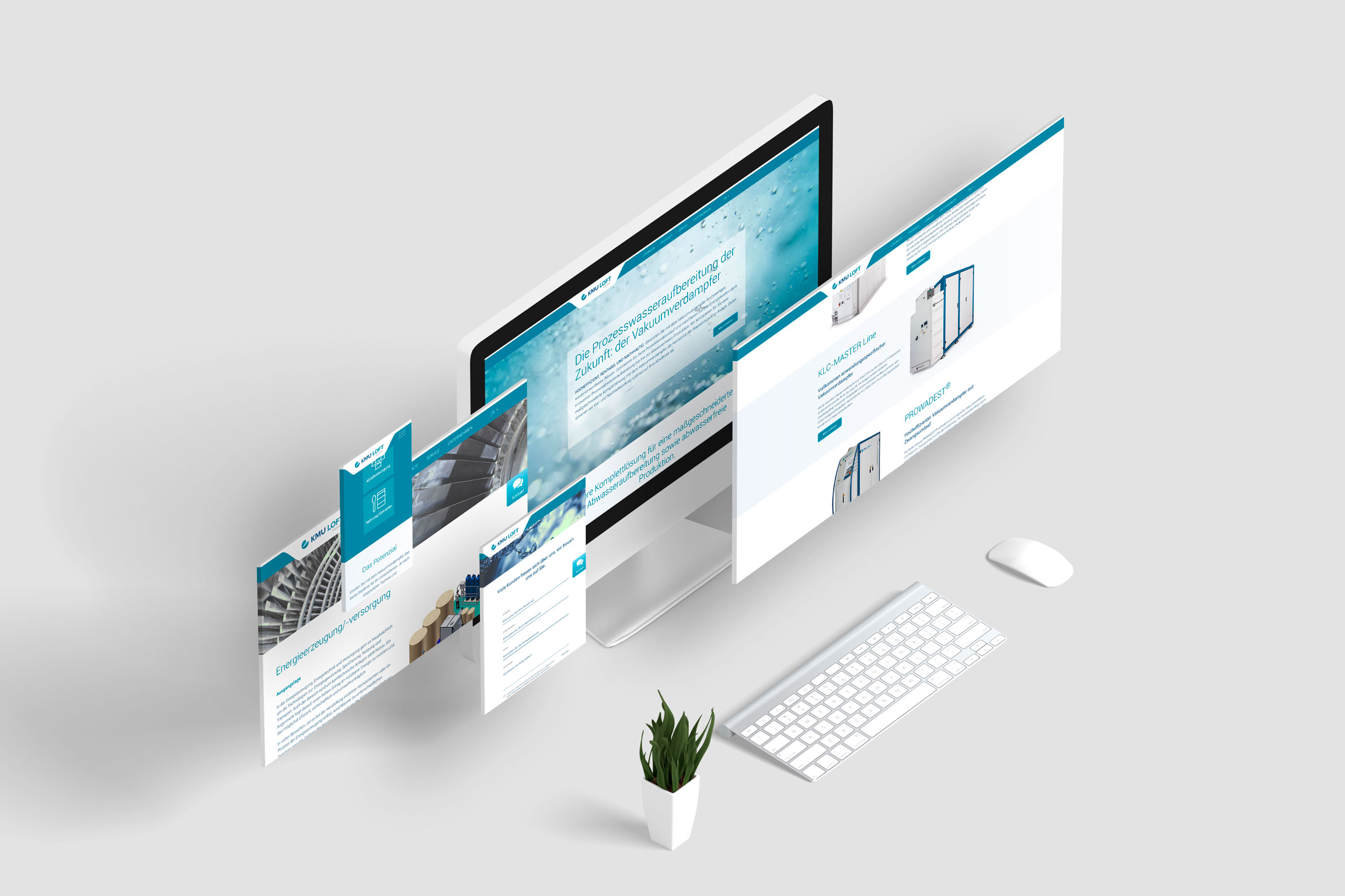 Neue Website www.kmu-loft.de