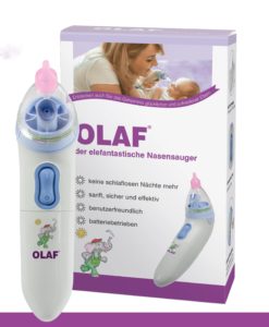 neue-Verpackung-mit-Nasensauger-247x300 OLAF - der elefantastische Nasensauger stellt sich vor / Was tun bei verstopften Babynase?