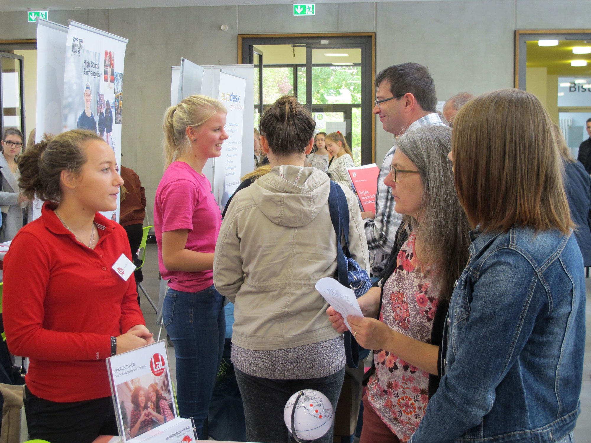 weltweiser · JugendBildungsmesse Erlangen · Messe · Auslandsaufenthalte