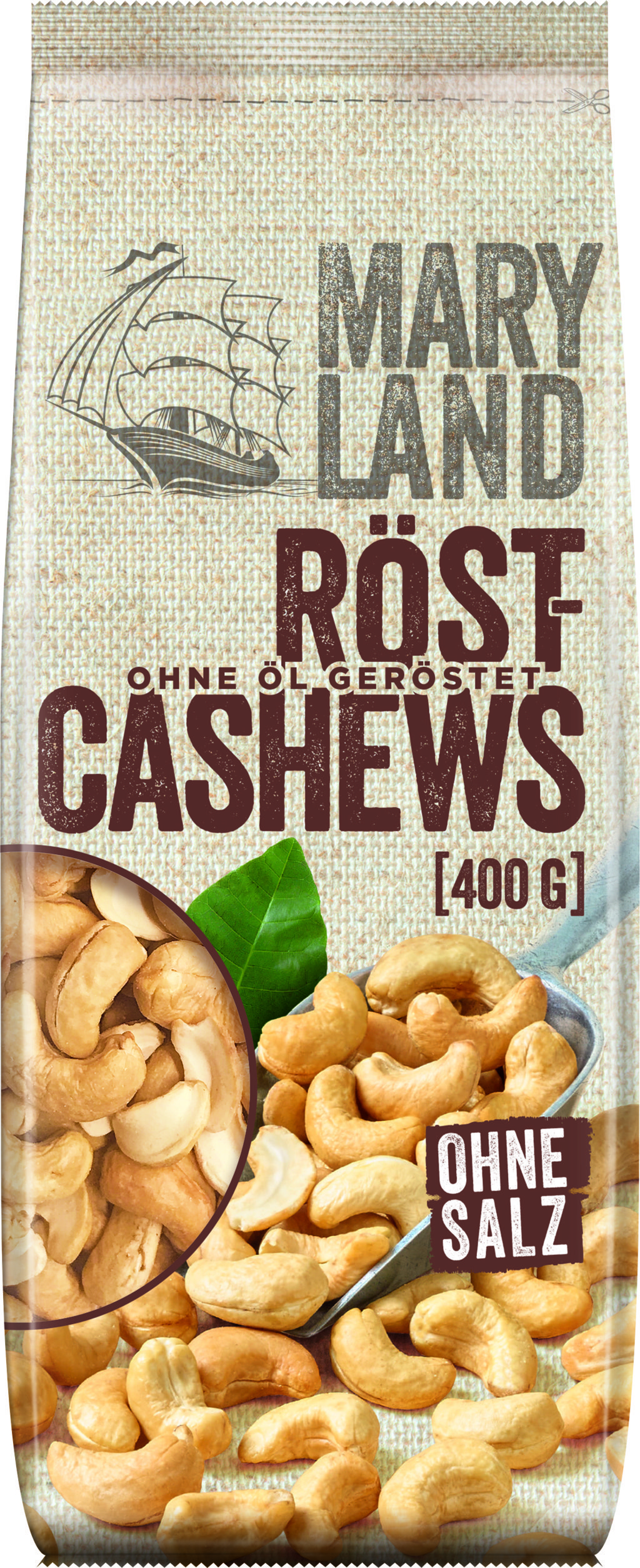 11130_MARYLAND-RöstCashews-400g_k MARYLAND – Röst-Range - Kluth Unternehmensgruppe stellt neues Teilsortiment für seine Marke MARYLAND vor