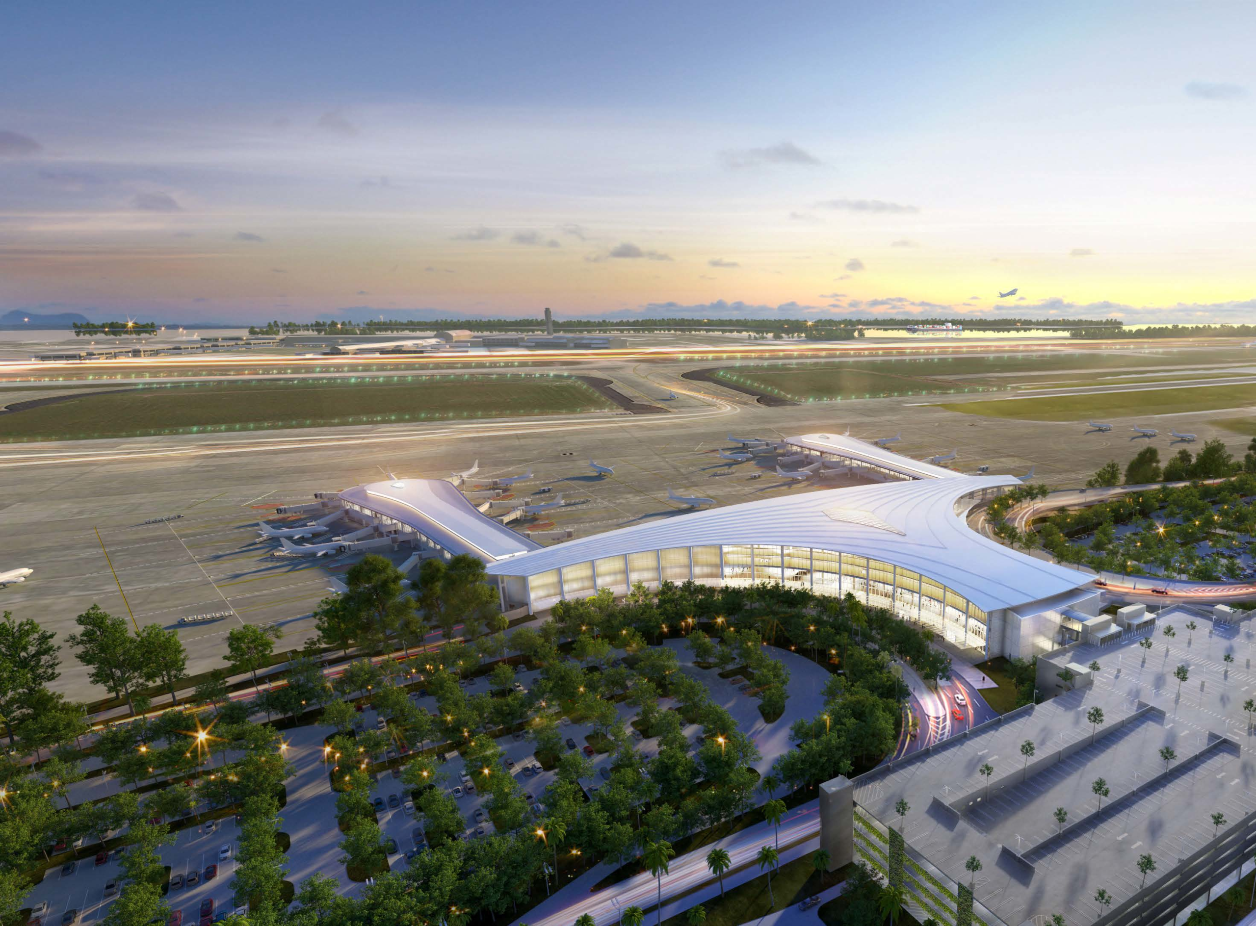 Eröffnung des Louis Armstrong New Orleans International Airport - inar.de